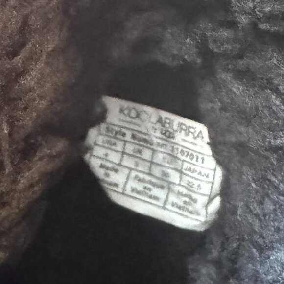 UGG Koolaburra Black Mini Boot with Purple‎ Stars Youth 4 - Picture 7 of 7